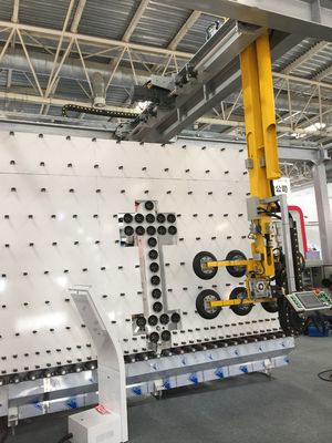पीएलसी इन्सुलेट ग्लास उत्पादन लाइन स्वचालित लोडिंग मशीन गैन्ट्री अनलोडिंग मशीन