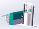 गर्म पिघल Butyl इन्सुलेट ग्लास उत्पादन लाइन Butyl बाहर निकालना मशीन