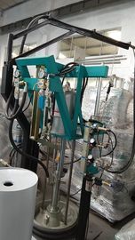 स्वचालित इन्सुलेट ग्लास उत्पादन लाइन सीलेंट बाहर निकालना घुमाने वाली मेज