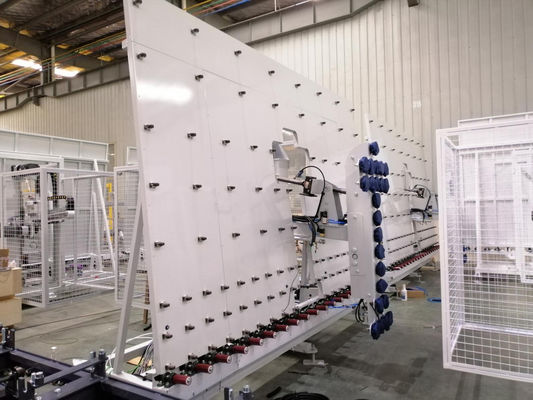 2500 * 3500 मिमी ऊर्ध्वाधर ग्लास लोड हो रहा है मशीन के लिए इन्सुलेट ग्लास प्रसंस्करण मशीन
