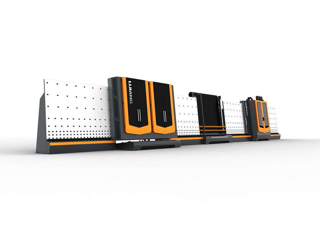 धुलाई और दबाने के लिए डबल ग्लेज़िंग मोटी 60 मिमी इंसुलेटिंग ग्लास उत्पादन लाइन