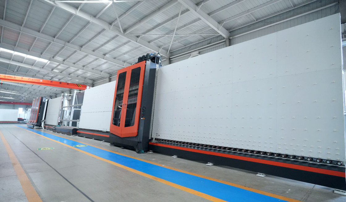 डबल ग्लेज़िंग इन्सुलेट ग्लास उत्पादन लाइन जंबो आकार 3300 * 7000 मिमी