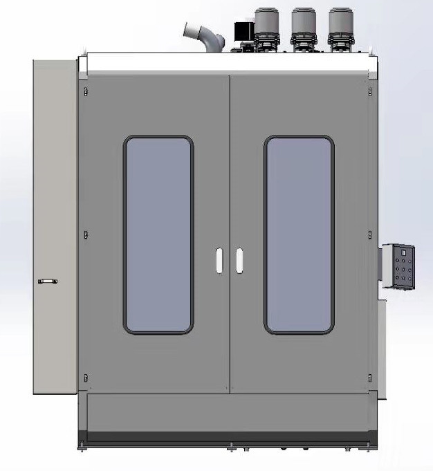 कम बिजली की खपत वर्टिकल ग्लास वाशिंग मशीन 2000 मिमी * 2500 मिमी अधिकतम ग्लास आकार