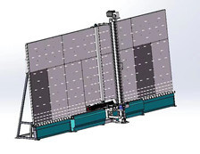 कम - ई ग्लास और डबल ग्लेज़िंग ग्लास के लिए इंटेलिजेंट वर्टिकल एज डिलीट करने वाली मशीन