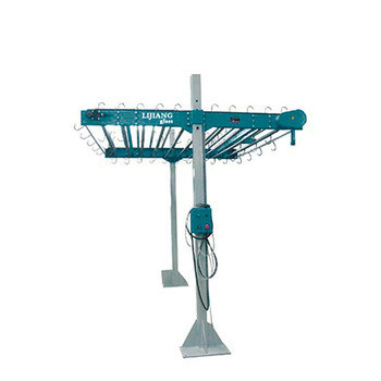 अर्ध ऑटो इंसुलेटिंग ग्लास लाइन / रोटेटेड टेबल स्पेसर कटिंग मशीन और स्पेसर टैनफेर मशीन