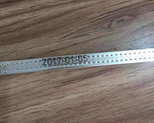 रंग अनुकूलित सटीक कोण mm 0.5 मिमी स्पेसर झुकने मशीन