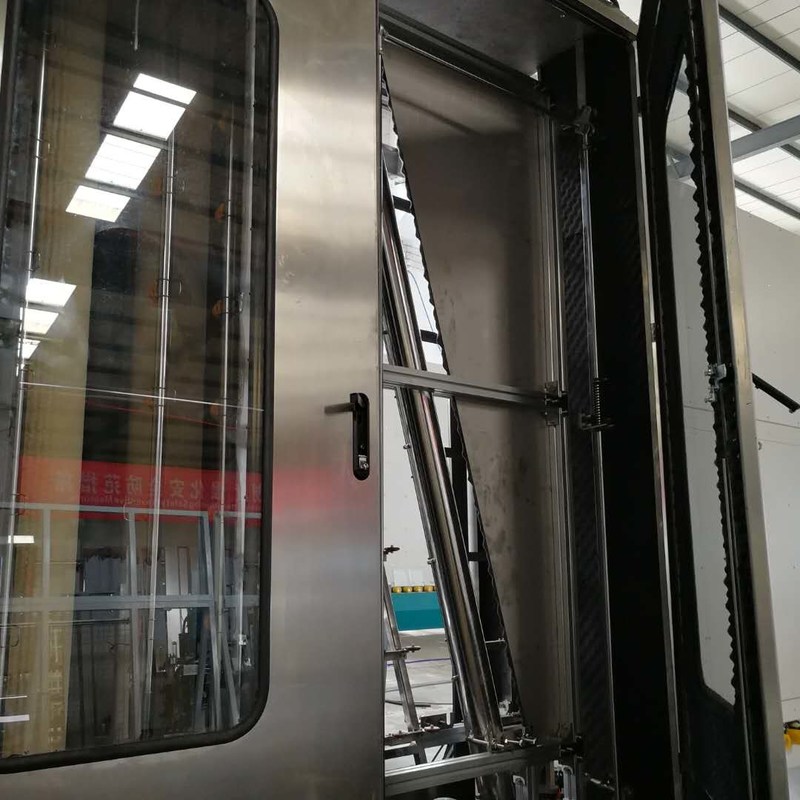 वर्टिकल इंसुलेटिंग ग्लास प्रोडक्शन लाइन, न्यूनतम और अधिकतम ग्लास आकार चुन सकते हैं