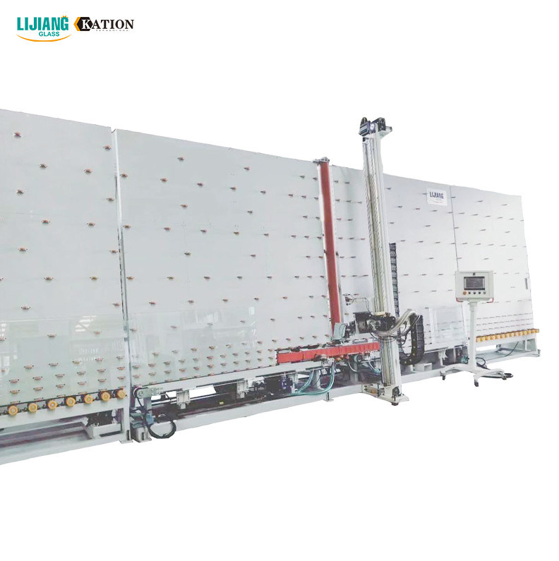 2-29 मी / मिनट ग्लास एज ग्राइंडिंग मशीन लो-लो ई ग्लास फिल्म को हटाने के लिए