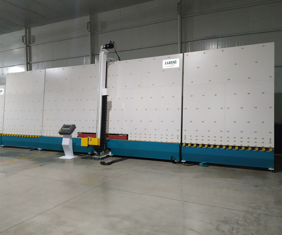 2-29 मी / मिनट ग्लास एज ग्राइंडिंग मशीन लो-लो ई ग्लास फिल्म को हटाने के लिए