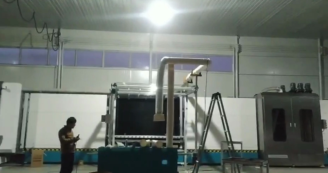 सुपर बुद्धिमान, तेज और अनुकूलन योग्य खोखले ग्लास प्रसंस्करण उत्पादन लाइन में inflatable फ़ंक्शन शामिल है